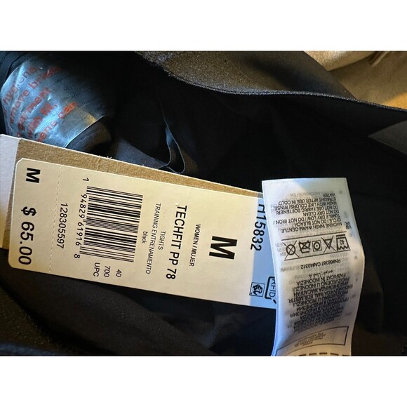 NWT adidas women pantalon 7/8 highrise tight Period Proof size M - Picture 7 of 8